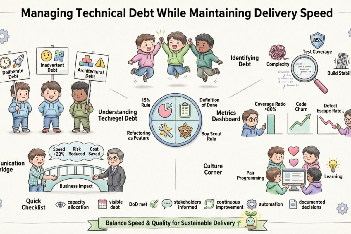 敏捷指南：在保持交付速度的同时管理技术债务