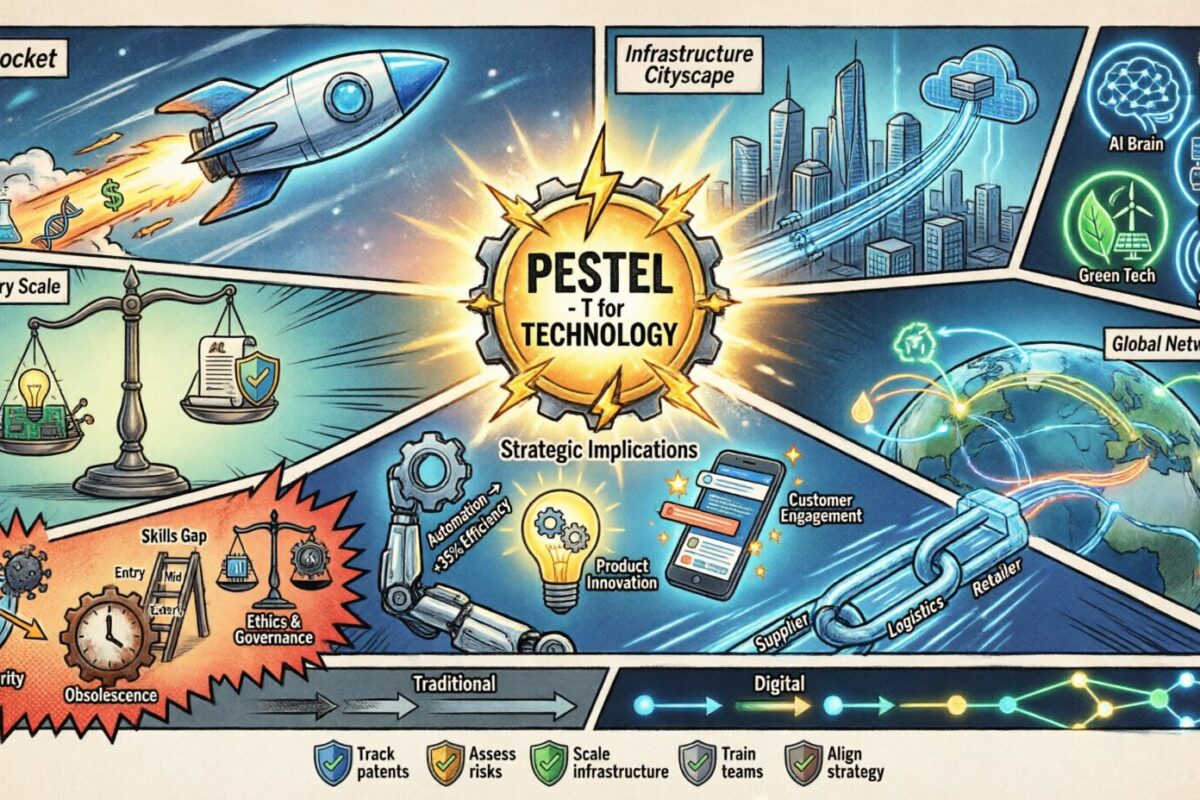 Technologische Faktoren: Tiefgang des PESTEL-Rahmens