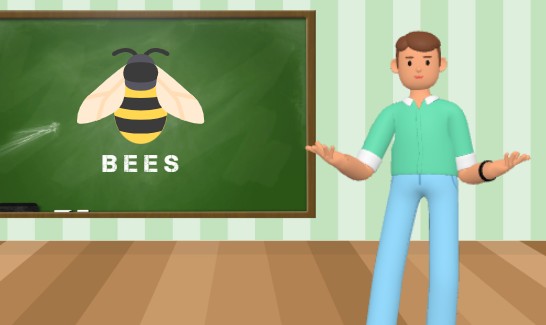 Animando una lección sobre abejas: Cómo AniFuzion hace que enseñar sea divertido