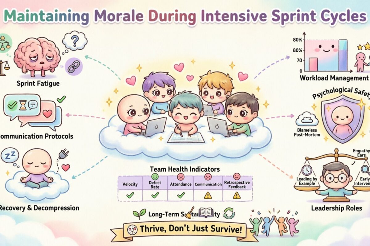 Guía Ágil: Manteniendo la moral durante ciclos intensos de sprint