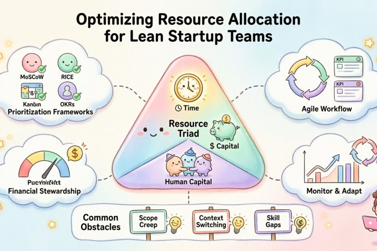 Guía Ágil: Optimización de la asignación de recursos para equipos de startups ágiles