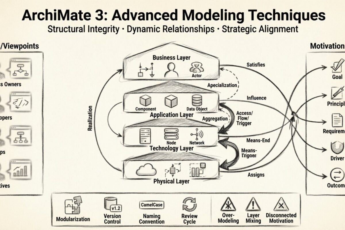 ArchiMate 3: Análisis profundo: Técnicas avanzadas para modelos complejos ArchiMate 3: Análisis profundo: Técnicas avanzadas para modelos complejos