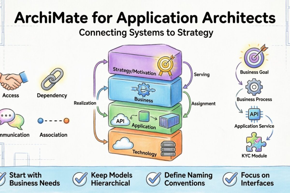 ArchiMate para arquitectos de aplicaciones: conectando sistemas con la estrategia ArchiMate para arquitectos de aplicaciones: conectando sistemas con la estrategia