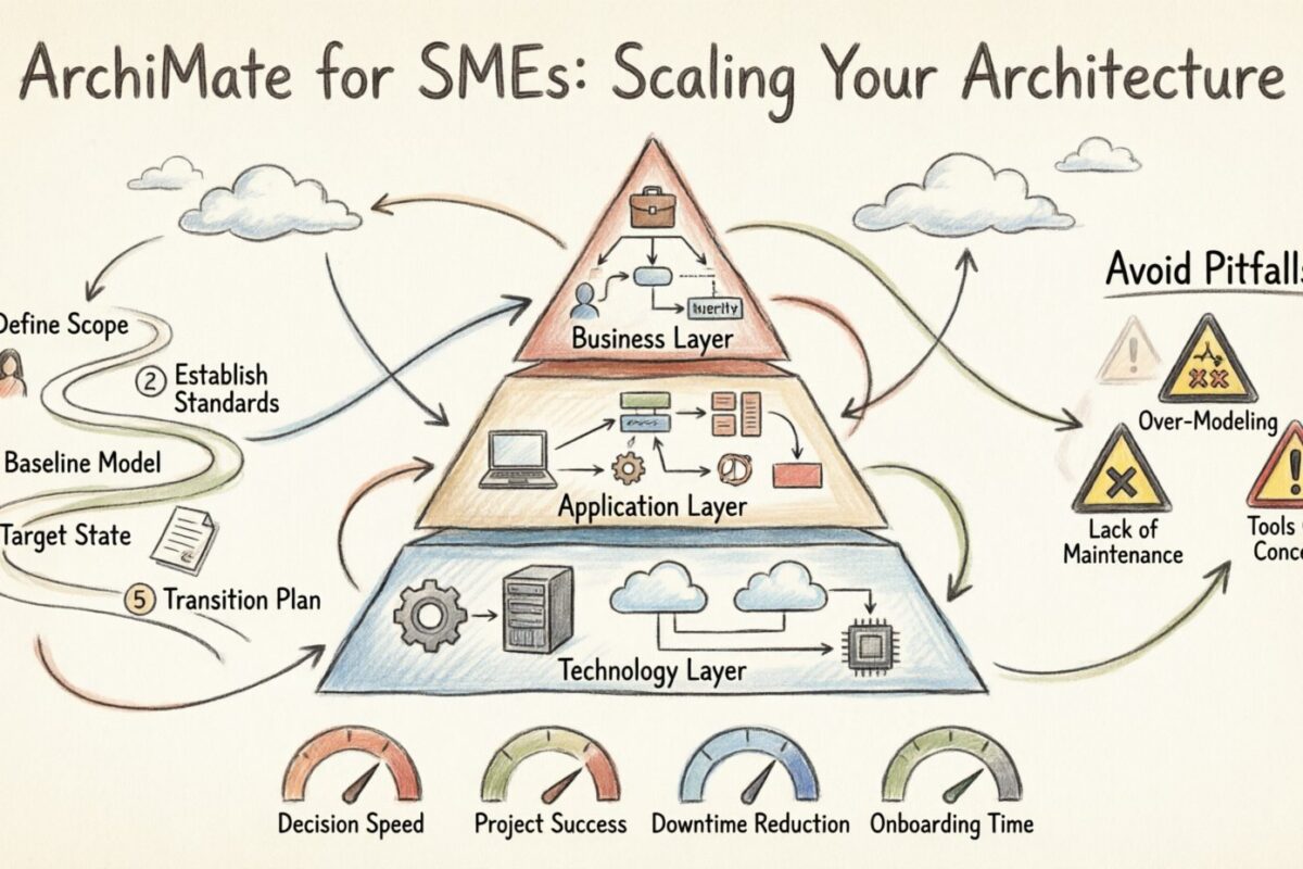 ArchiMate pour les petites et moyennes entreprises : Échellez votre architecture ArchiMate pour les petites et moyennes entreprises : Échellez votre architecture