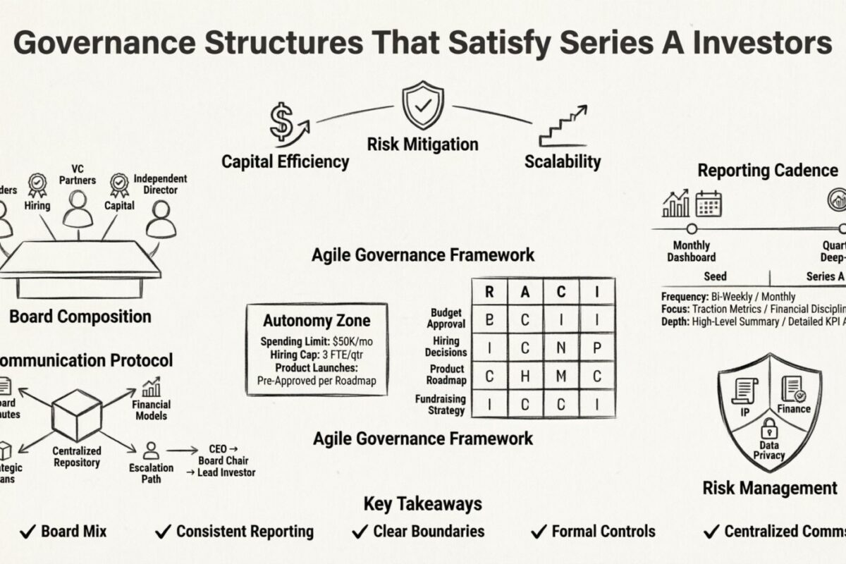 アジャイルガイド：シリーズA投資家を満足させるガバナンス構造