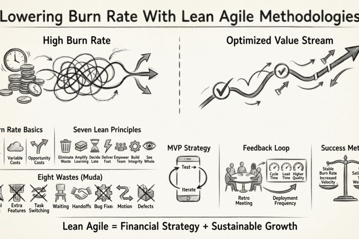 Przewodnik Agile: Zmniejszanie tempa spalania z zastosowaniem metodologii Lean Agile