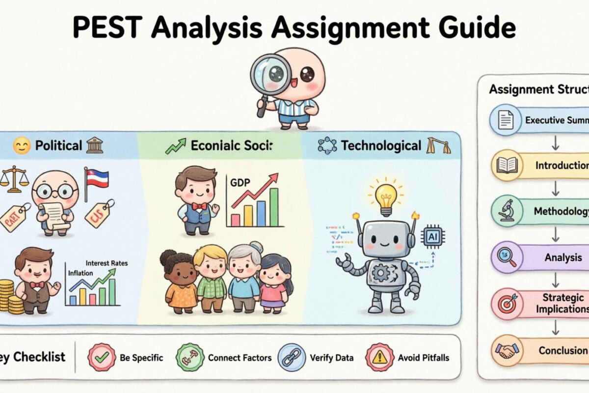 Guia para a Tarefa de Análise PEST: Estruturando Sua Resposta