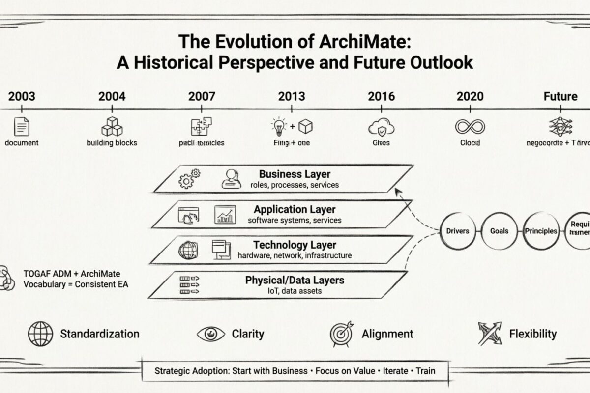 A Evolução do ArchiMate: Uma Perspectiva Histórica e Visão Futura