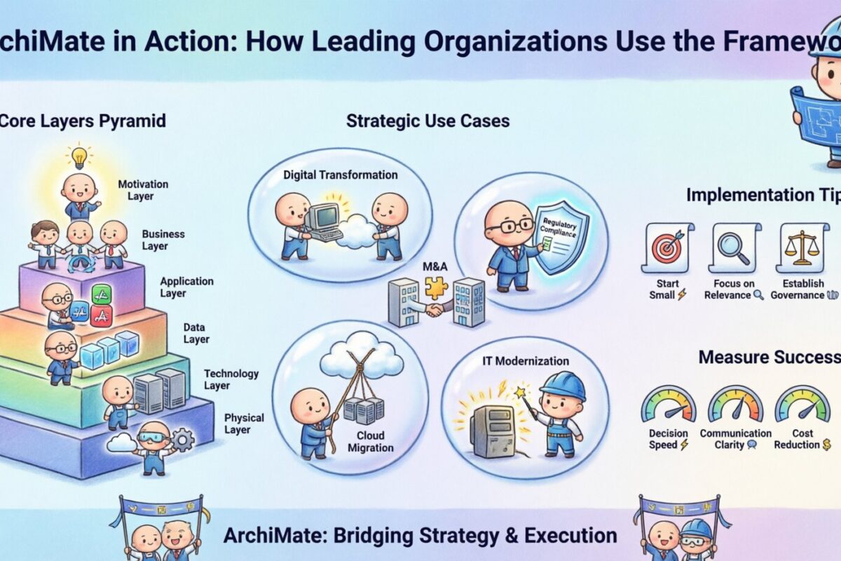 ArchiMate em Ação: Como Organizações Líderes Usam o Framework ArchiMate em Ação: Como Organizações Líderes Usam o Framework