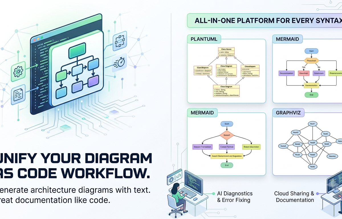 O Guia Definitivo para Escolher uma Ferramenta de Diagrama como Código para Arquitetura de Software