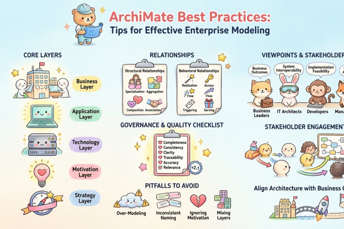 Лучшие практики ArchiMate: советы по эффективному моделированию предприятия