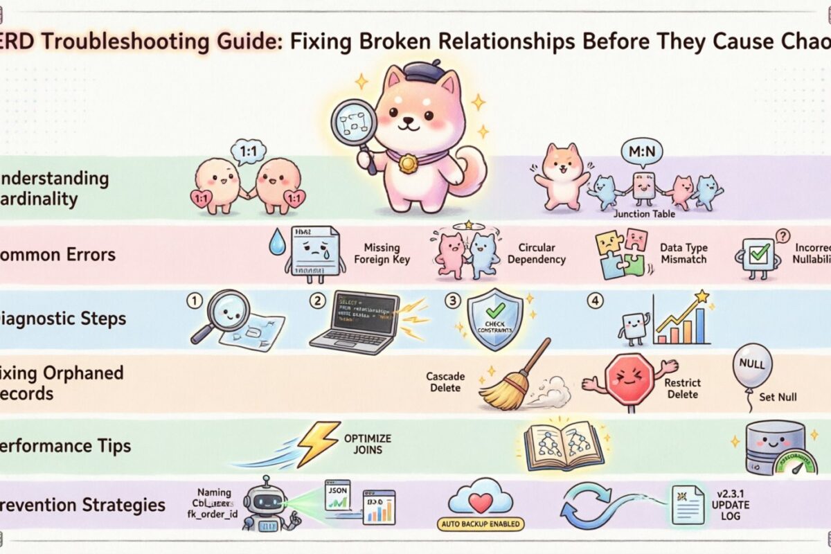 ERD 故障排除指南：在關係破裂導致混亂之前進行修復