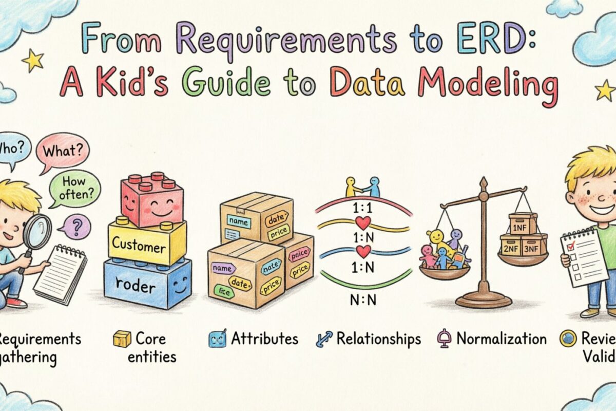 從需求到ERD：實用的轉換流程