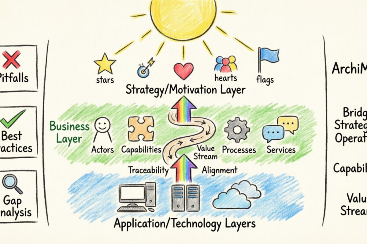 企業架構師的 ArchiMate：連結策略與運營