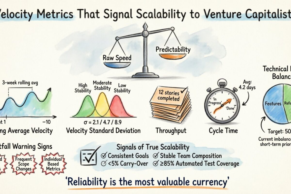 Hướng Dẫn Agile: Các Chỉ Số Tốc Độ Gợi Ý Khả Năng Mở Rộng Với Các Nhà Đầu Tư Mạo Hiểm