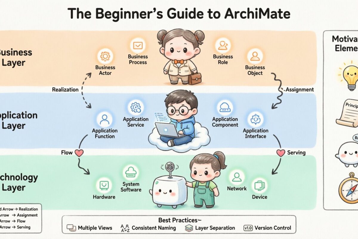 Hướng dẫn dành cho người mới bắt đầu về ArchiMate: Giới thiệu toàn diện