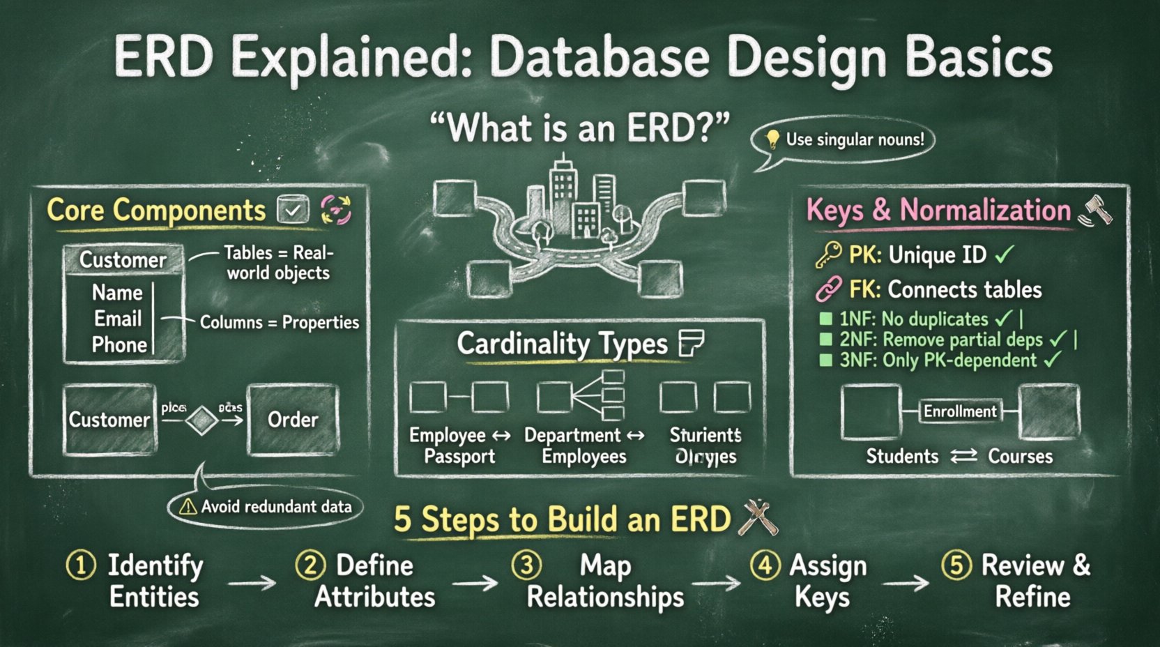 ERD Explained: A Beginner’s Clear Path to Mastering Database Design