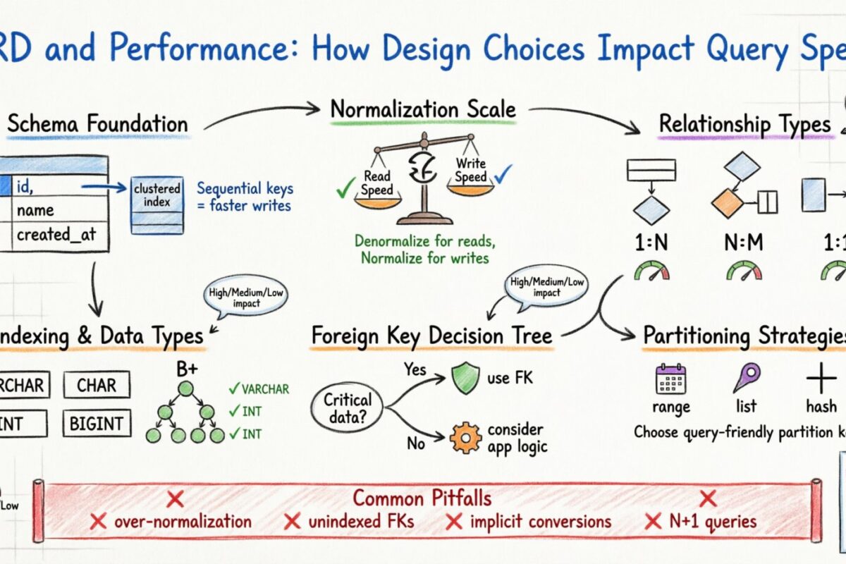 ERD and Performance: How Design Choices Impact Query Speed