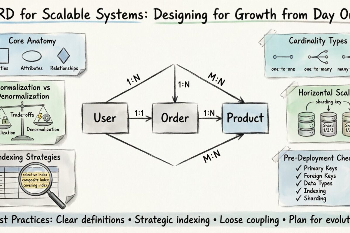 ERD for Scalable Systems: Designing for Growth from Day One