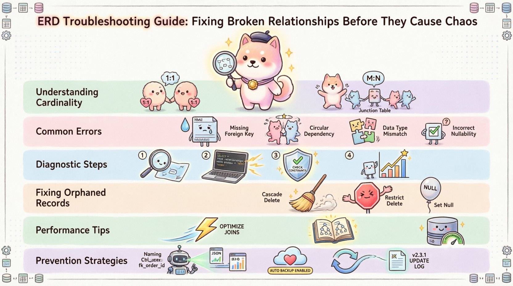 ERD Troubleshooting Guide: Fixing Broken Relationships Before They Cause Chaos