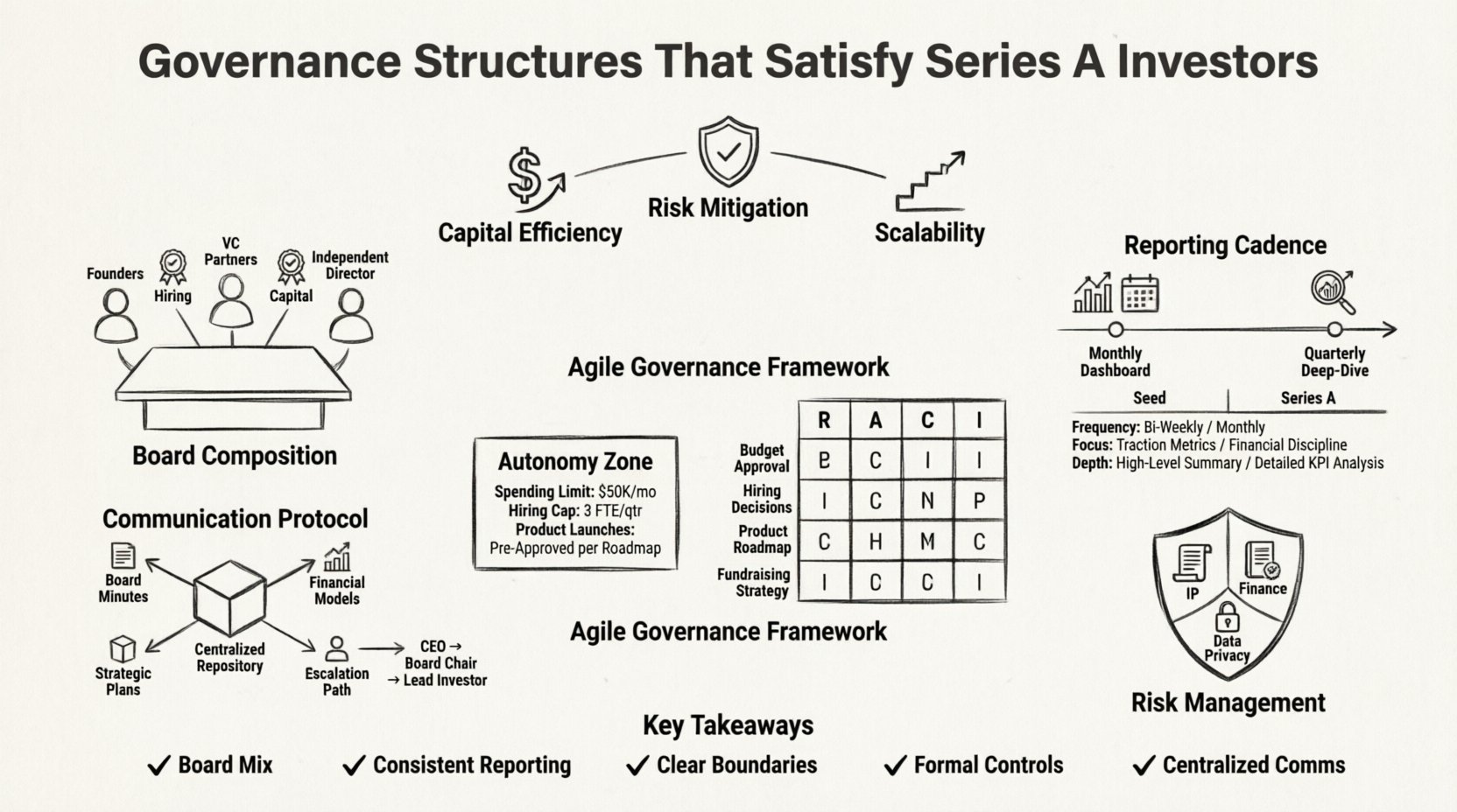 Agile Guide: Governance Structures That Satisfy Series A Investors