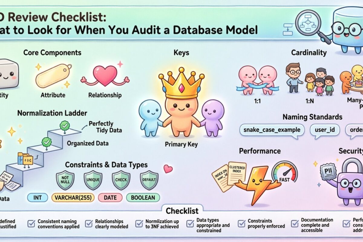ERD Review: What to Look for When You Audit a Database Model ERD Review: What to Look for When You Audit a Database Model