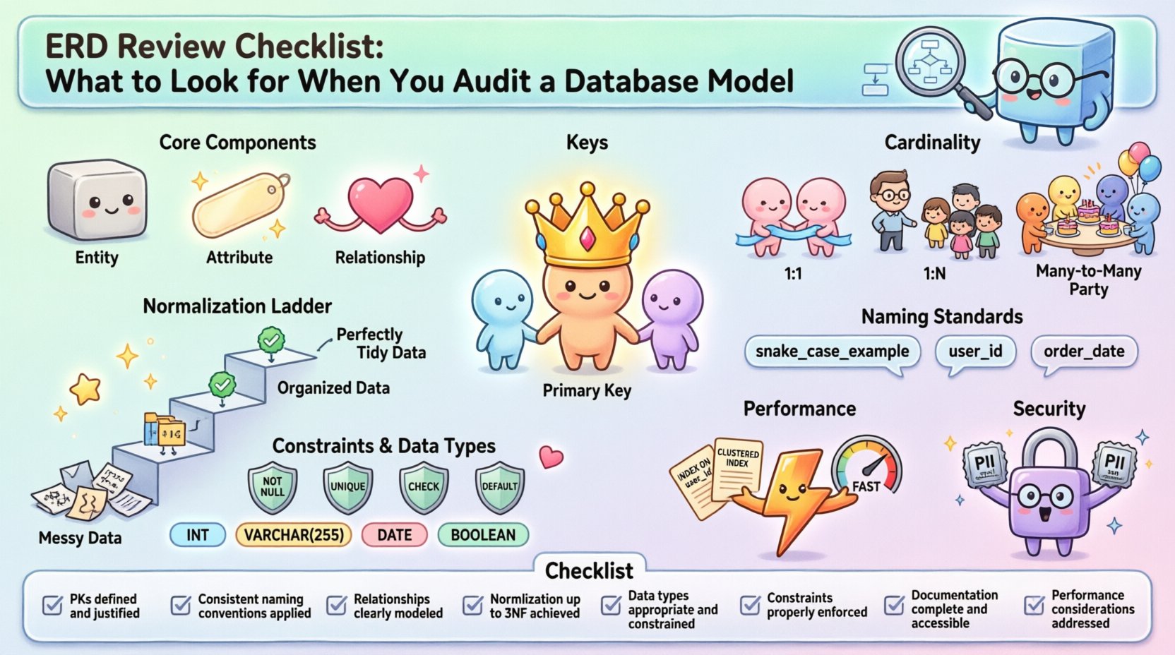 ERD Review: What to Look for When You Audit a Database Model ERD Review: What to Look for When You Audit a Database Model