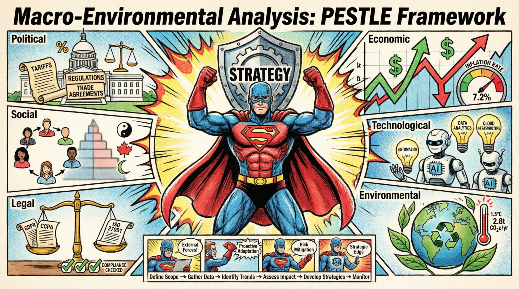 Macro-Environmental Analysis: Core Principles and Applications