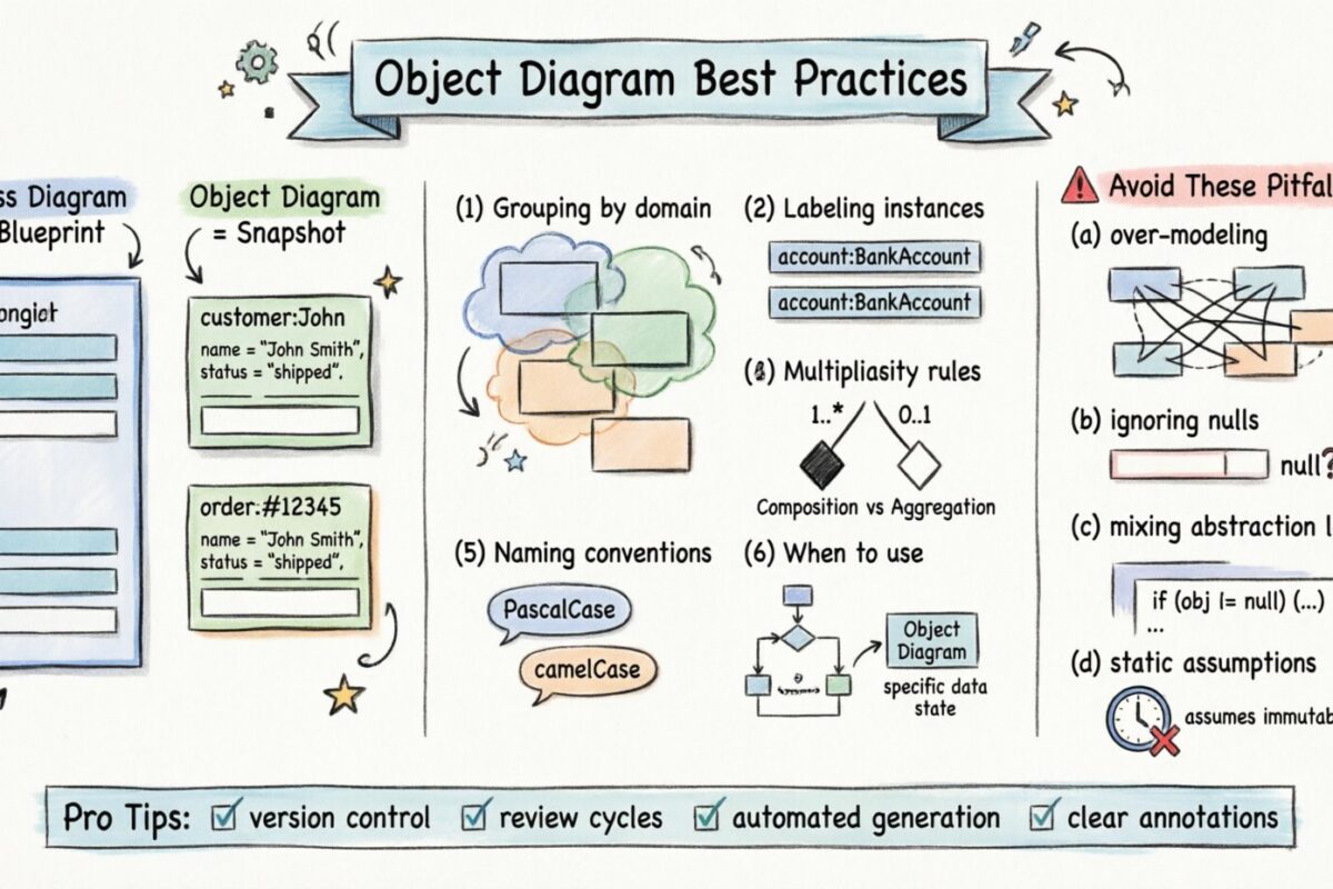 Object Diagram Best Practices: What Experts Do Differently (And You Should Too) Object Diagram Best Practices: What Experts Do Differently (And You Should Too)