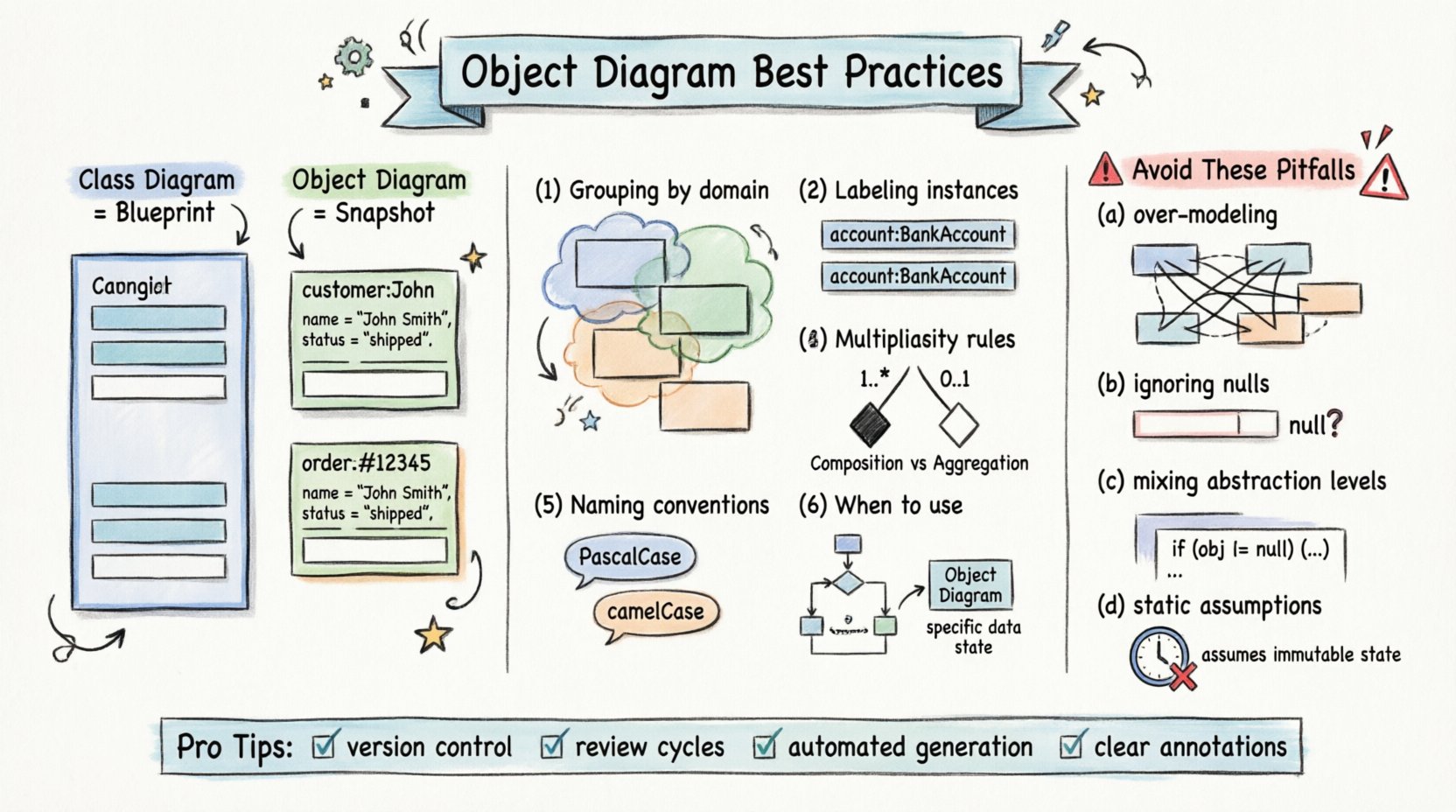Object Diagram Best Practices: What Experts Do Differently (And You Should Too) Object Diagram Best Practices: What Experts Do Differently (And You Should Too)