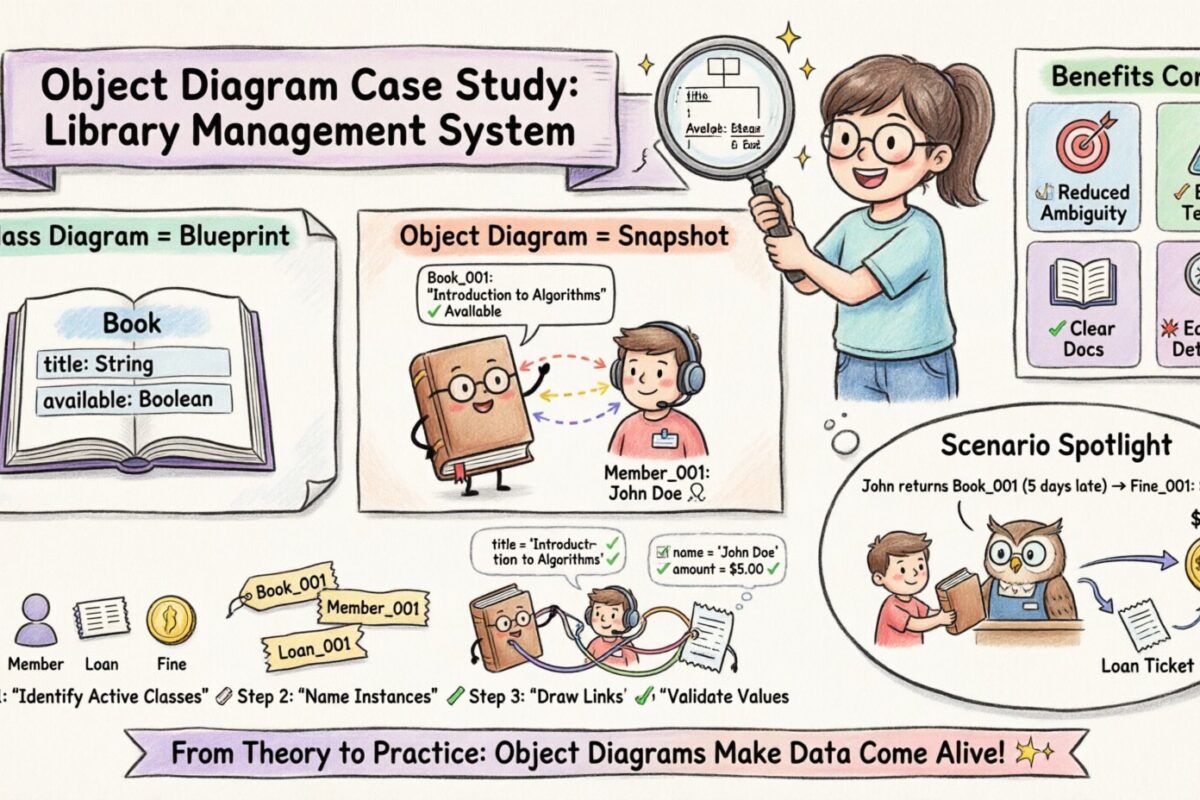 Object Diagram Case Study: How a Real Student Project Used It Successfully Object Diagram Case Study: How a Real Student Project Used It Successfully