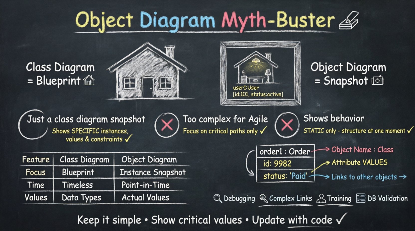 Object Diagram Myth-Buster: Separating Fact from Fiction for Beginners