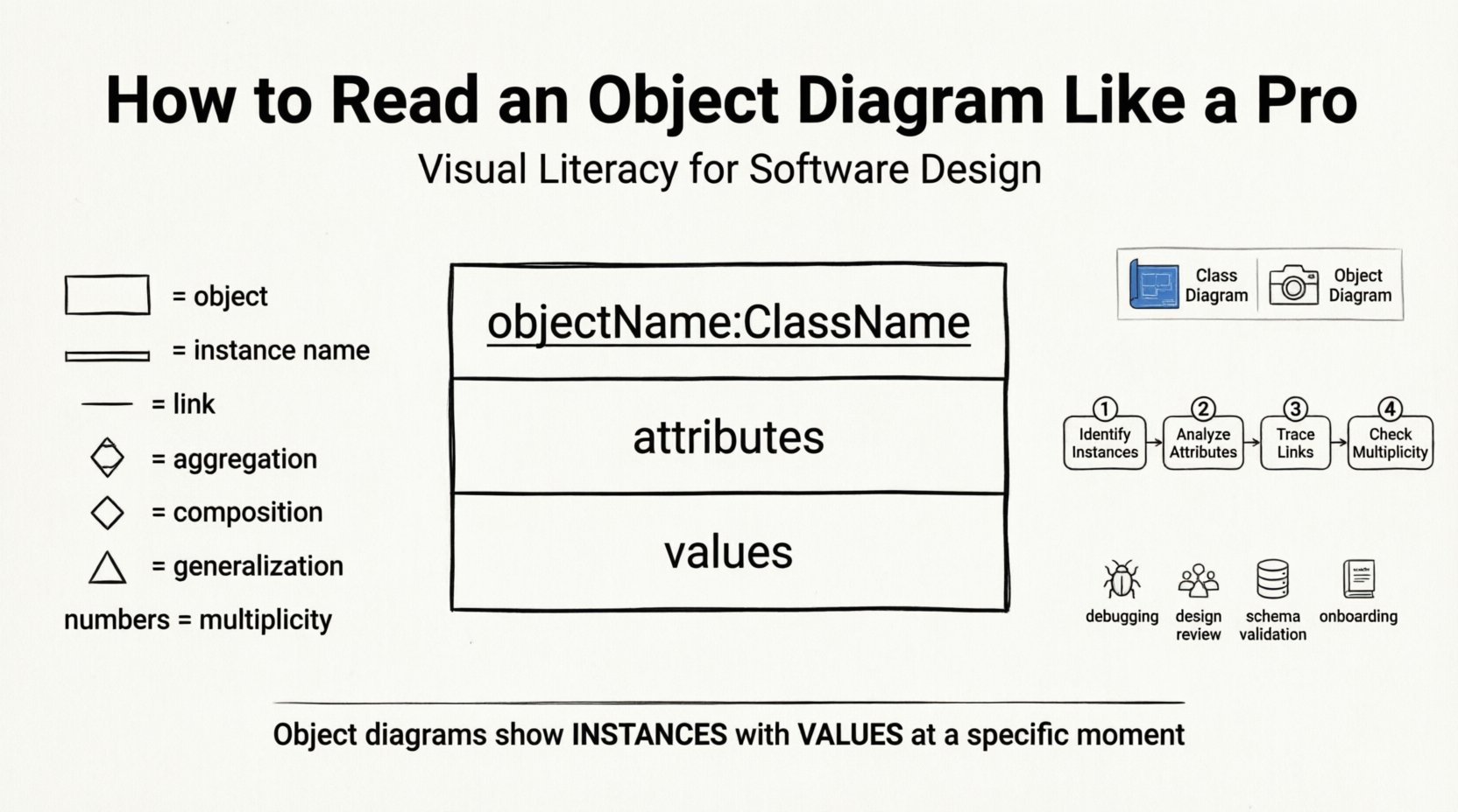 How to Read an Object Diagram Like a Pro: A Beginner’s Guide to Visual Literacy