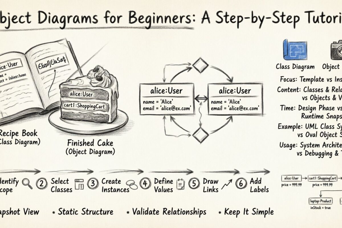 Object Diagrams for Beginners: A Clear, Step-by-Step Tutorial You Can Follow Object Diagrams for Beginners: A Clear, Step-by-Step Tutorial You Can Follow
