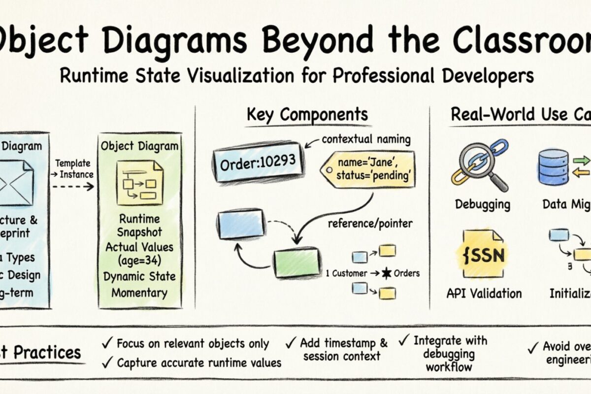 Object Diagrams in Real Projects: What They Look Like Beyond the Classroom Object Diagrams in Real Projects: What They Look Like Beyond the Classroom