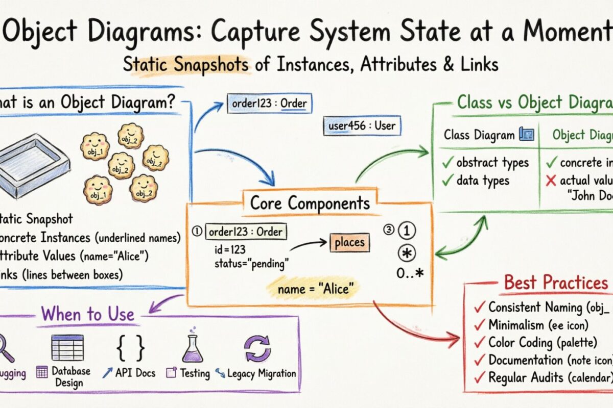 Visualizing Object States: A Deep Dive into Object Diagrams for Dynamic Systems Visualizing Object States: A Deep Dive into Object Diagrams for Dynamic Systems