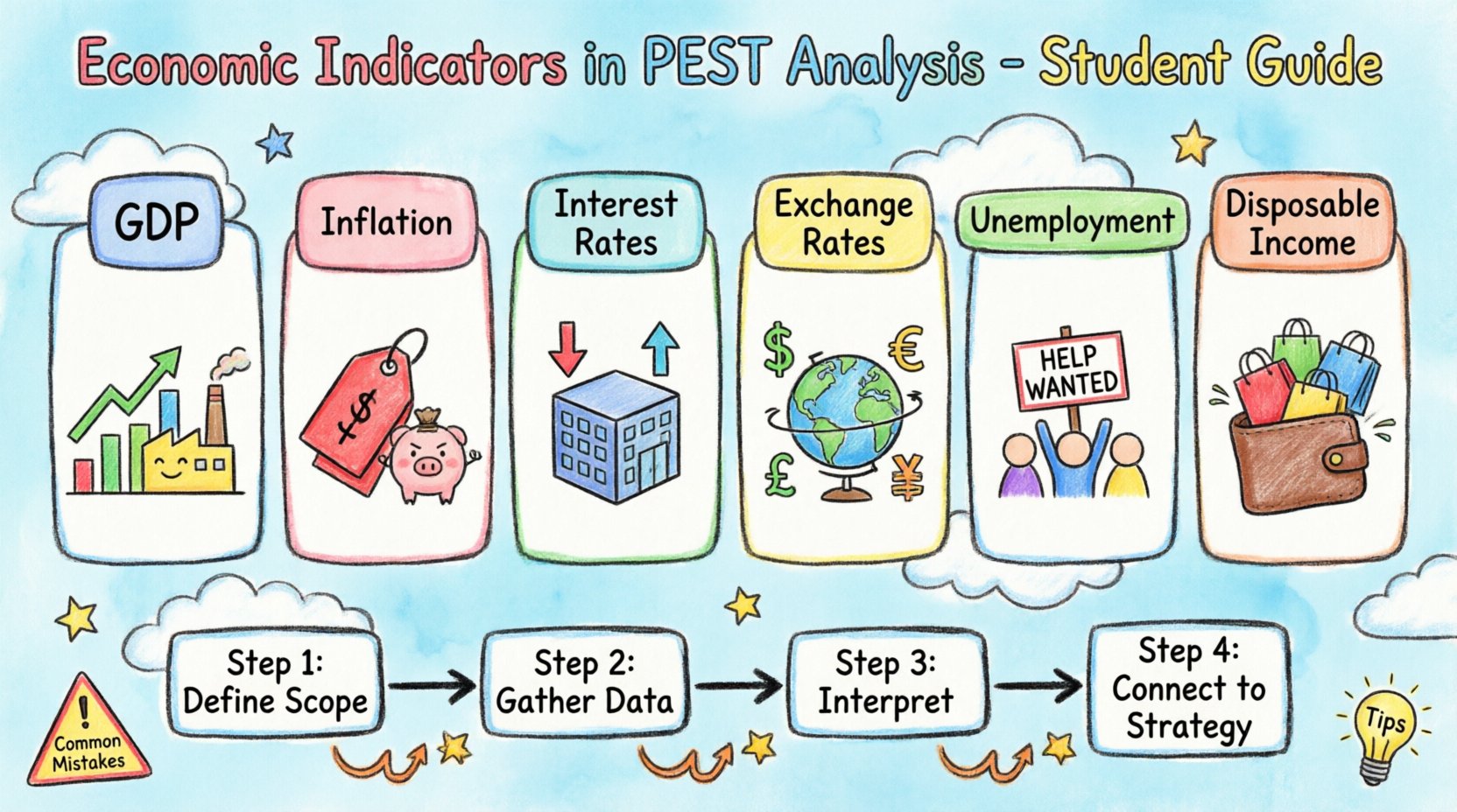 PEST Analysis Guide: Economic Indicators in PEST Analysis: Student Guide