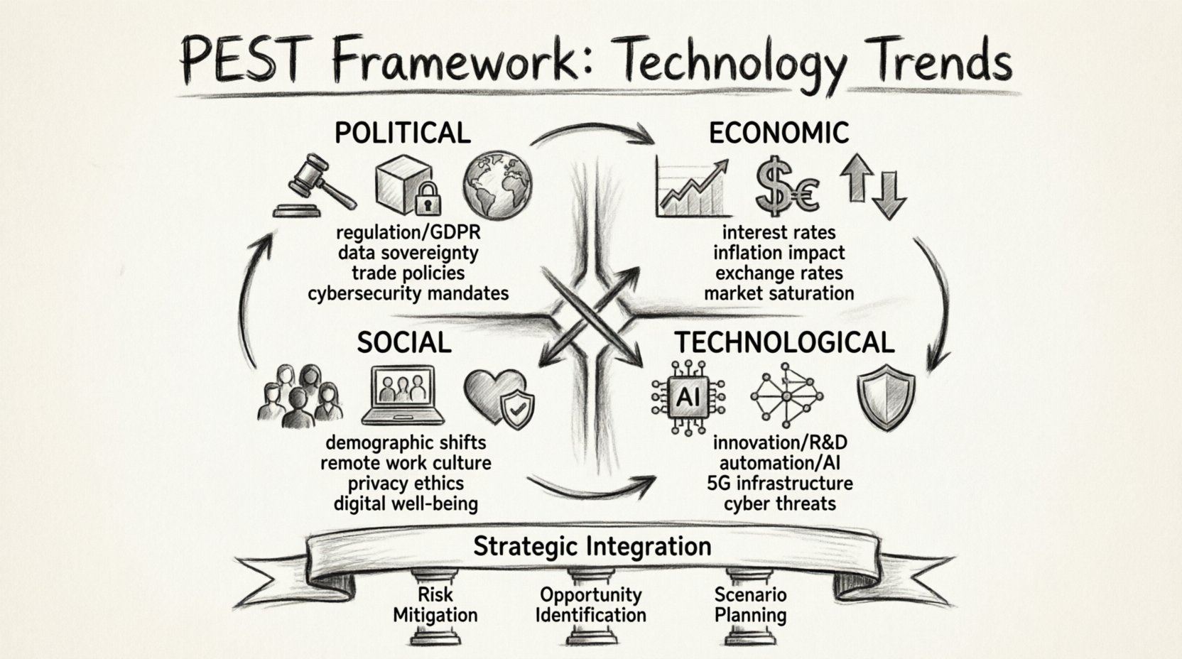 PEST Analysis Guide: Technology Trends: PEST Framework Analysis
