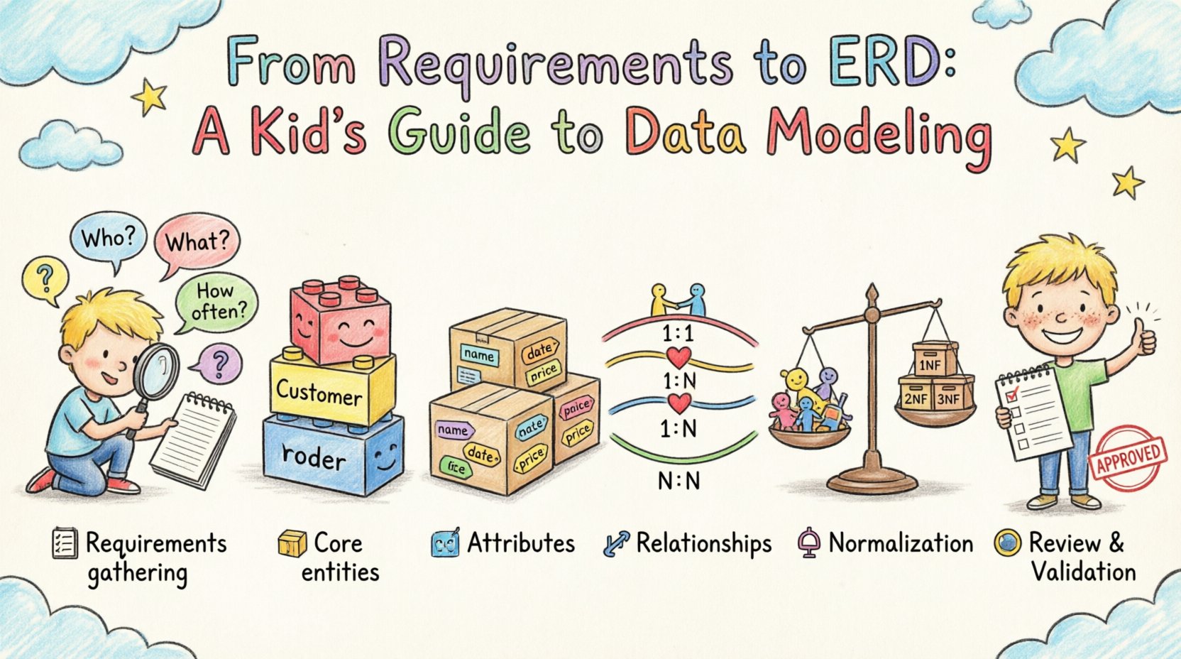 From Requirements to ERD: A Practical Translation Process
