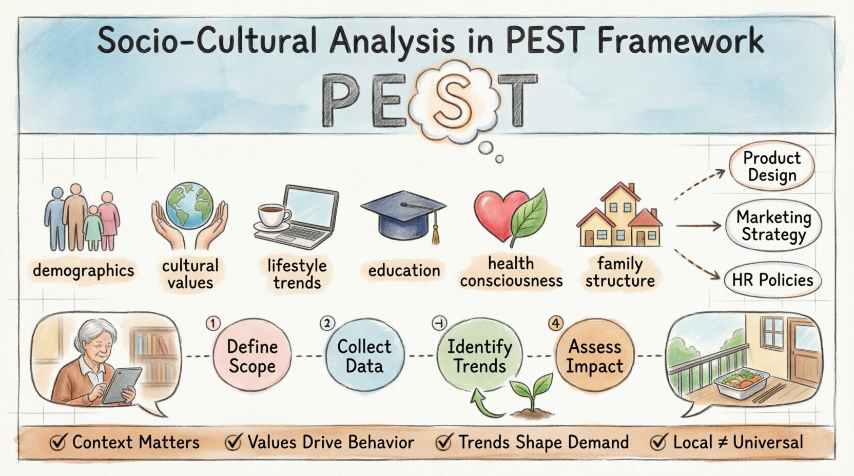 PEST Analysis Guide: Socio-Cultural Analysis in PEST Framework