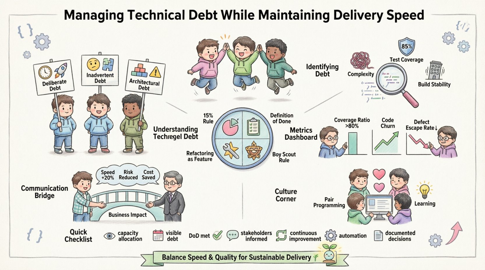 Agile Guide: Managing Technical Debt While Maintaining Delivery Speed Agile Guide: Managing Technical Debt While Maintaining Delivery Speed