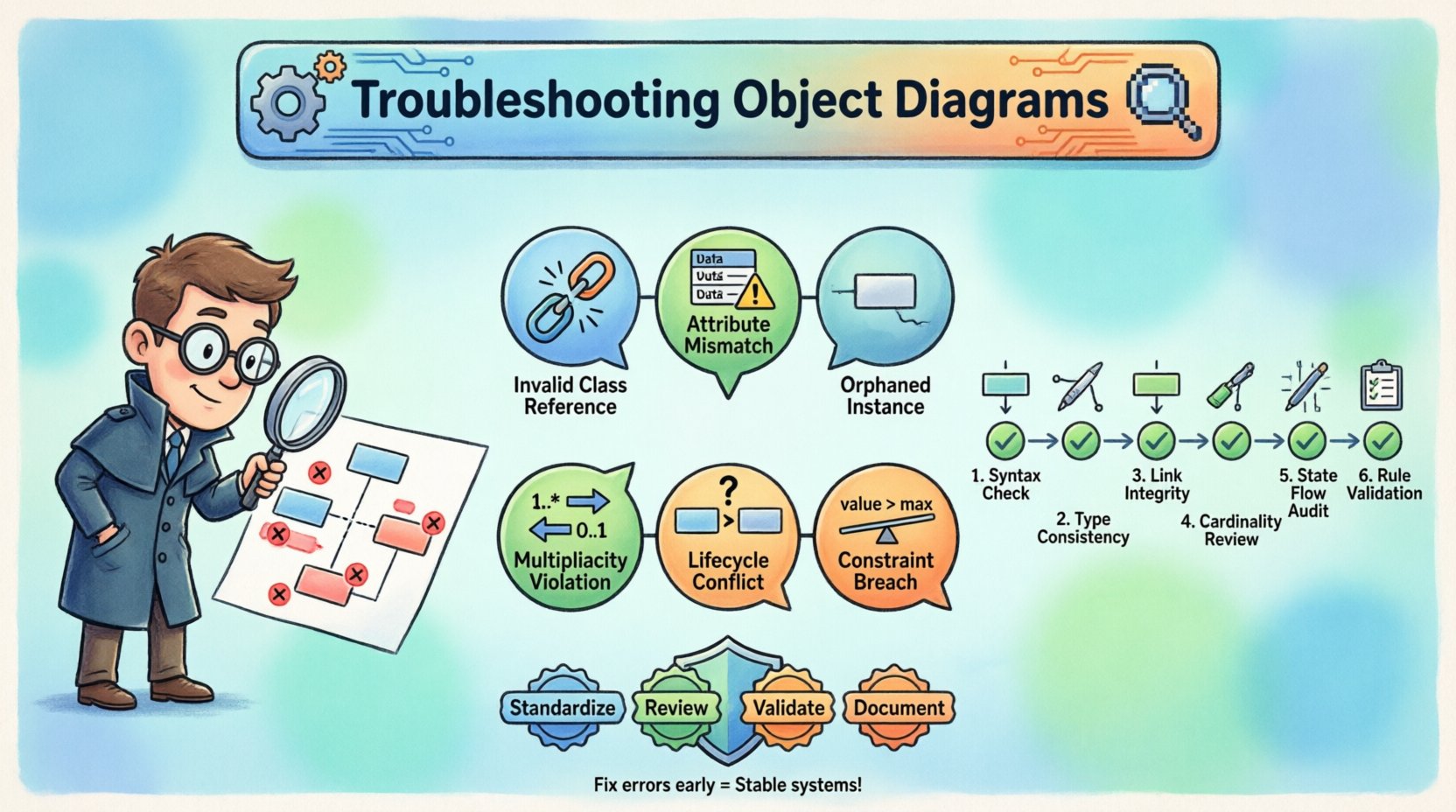 Troubleshooting Object Diagrams: Fixing Errors Before They Derail Your Project Troubleshooting Object Diagrams: Fixing Errors Before They Derail Your Project