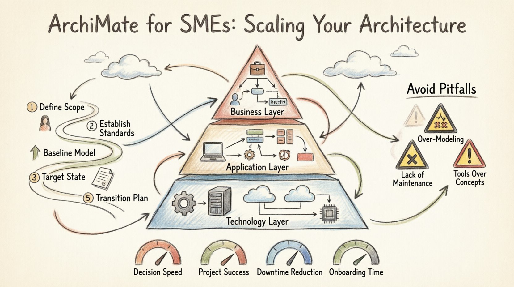 ArchiMate for Small and Medium Enterprises: Scaling Your Architecture
