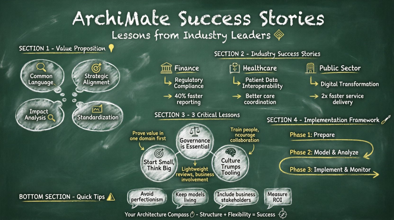 ArchiMate Success Stories: Lessons Learned from Industry Leaders ArchiMate Success Stories: Lessons Learned from Industry Leaders